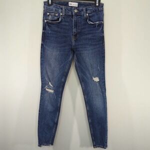 ZARA Distress Skinny‎ Denim Pants